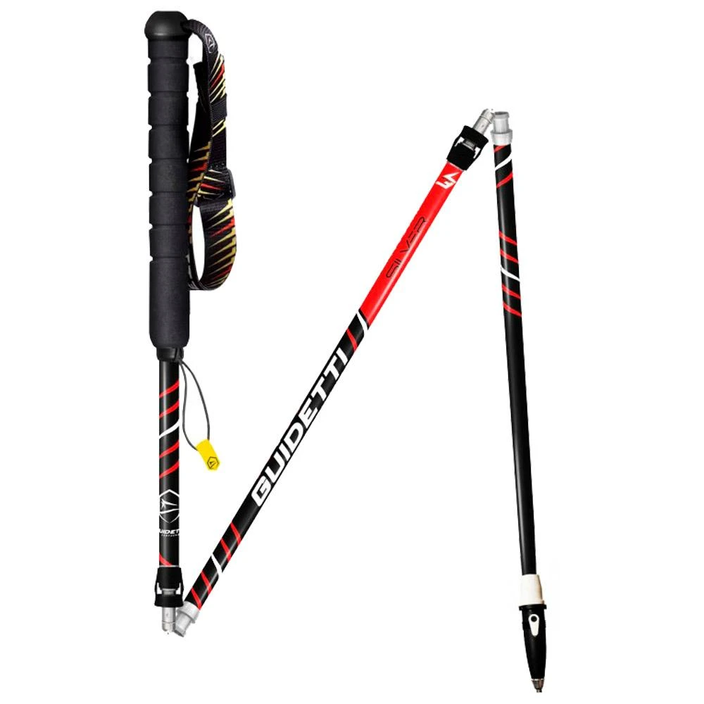 Bastoncini Guidetti Silver Aéro Alu Noir Rouge 3 Bastoncini Guidetti Silver Aéro Alu Noir Rouge - immagine 3