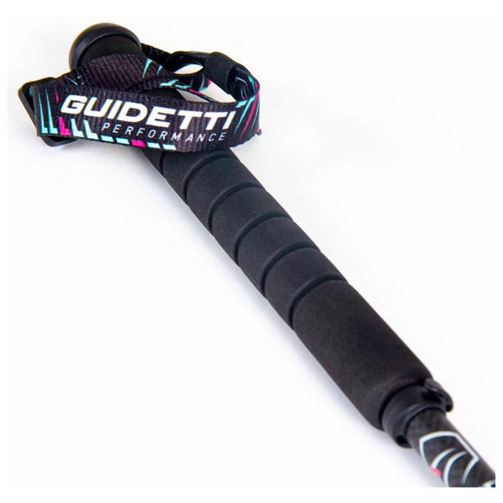 Bastoncini Guidetti Platinium Aero Carbone Pulse Noir Turquoise 4 Bastoncini Guidetti Platinium Aero Carbone Pulse Noir Turquoise - immagine 4