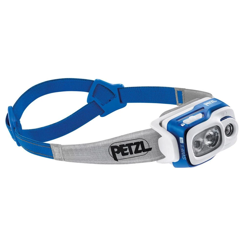 Lampade Frontali Petzl Swift RL Bleu 1 Lampade Frontali Petzl Swift RL Bleu