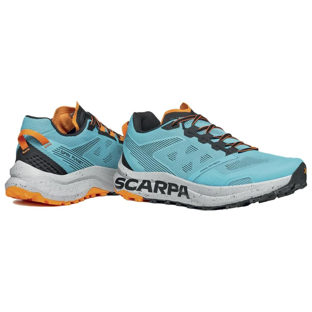 Scarpe Da Trail Scarpa Spin Planet Azure Black 8 Scarpe Da Trail Scarpa Spin Planet Azure Black - immagine 8