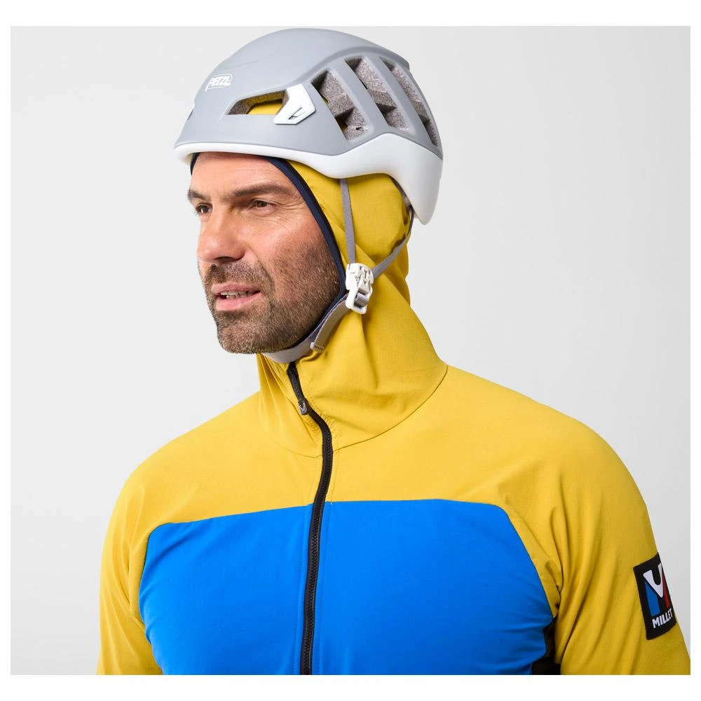 Giacca Da Alpinismo Millet Trilogy Cordura Hoodie Black Mustard 2 Giacca Da Alpinismo Millet Trilogy Cordura Hoodie Black Mustard - immagine 2