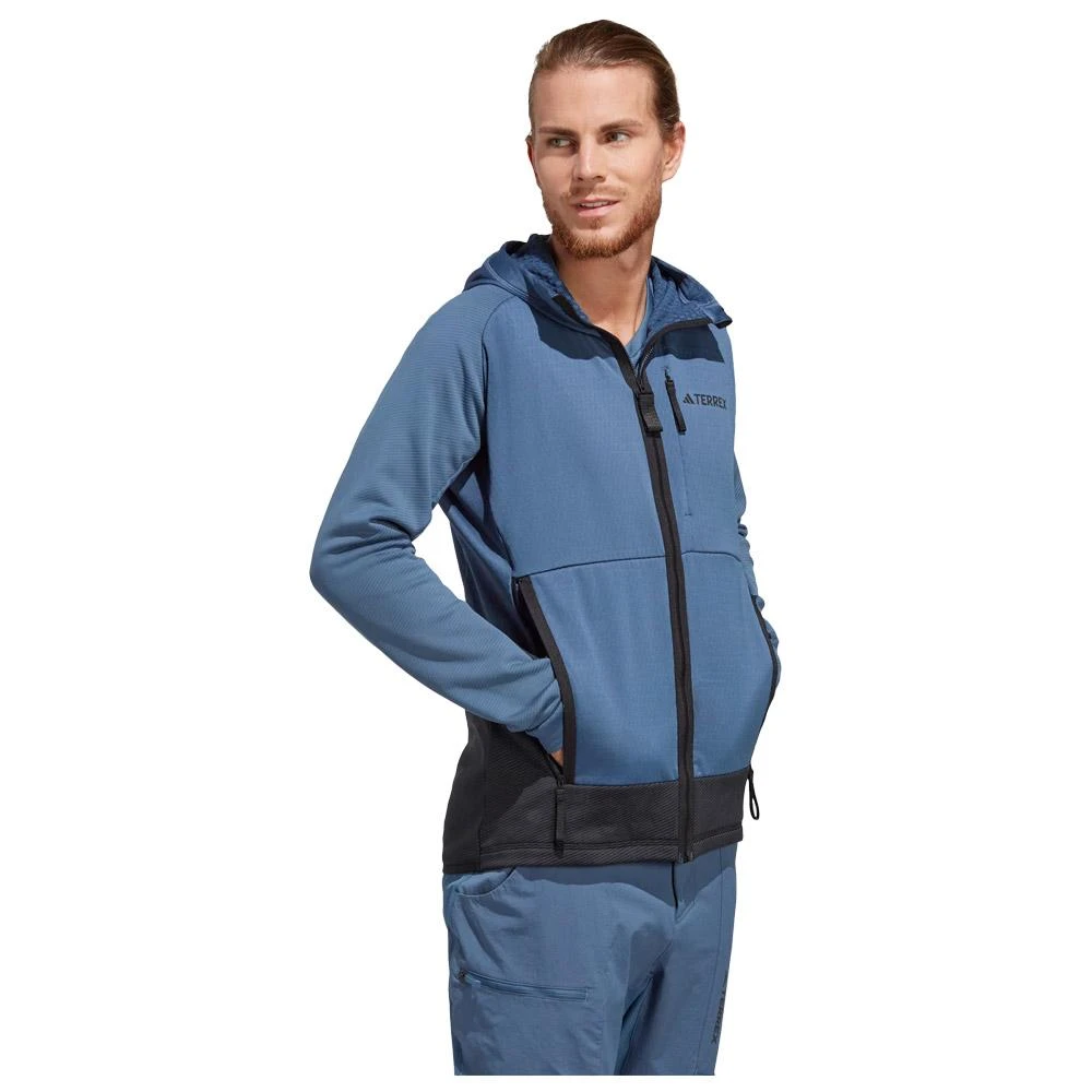 Giacca Da Trekking Adidas Tx Flooce Hdj Wonder Steel 4 Giacca Da Trekking Adidas Tx Flooce Hdj Wonder Steel - immagine 4