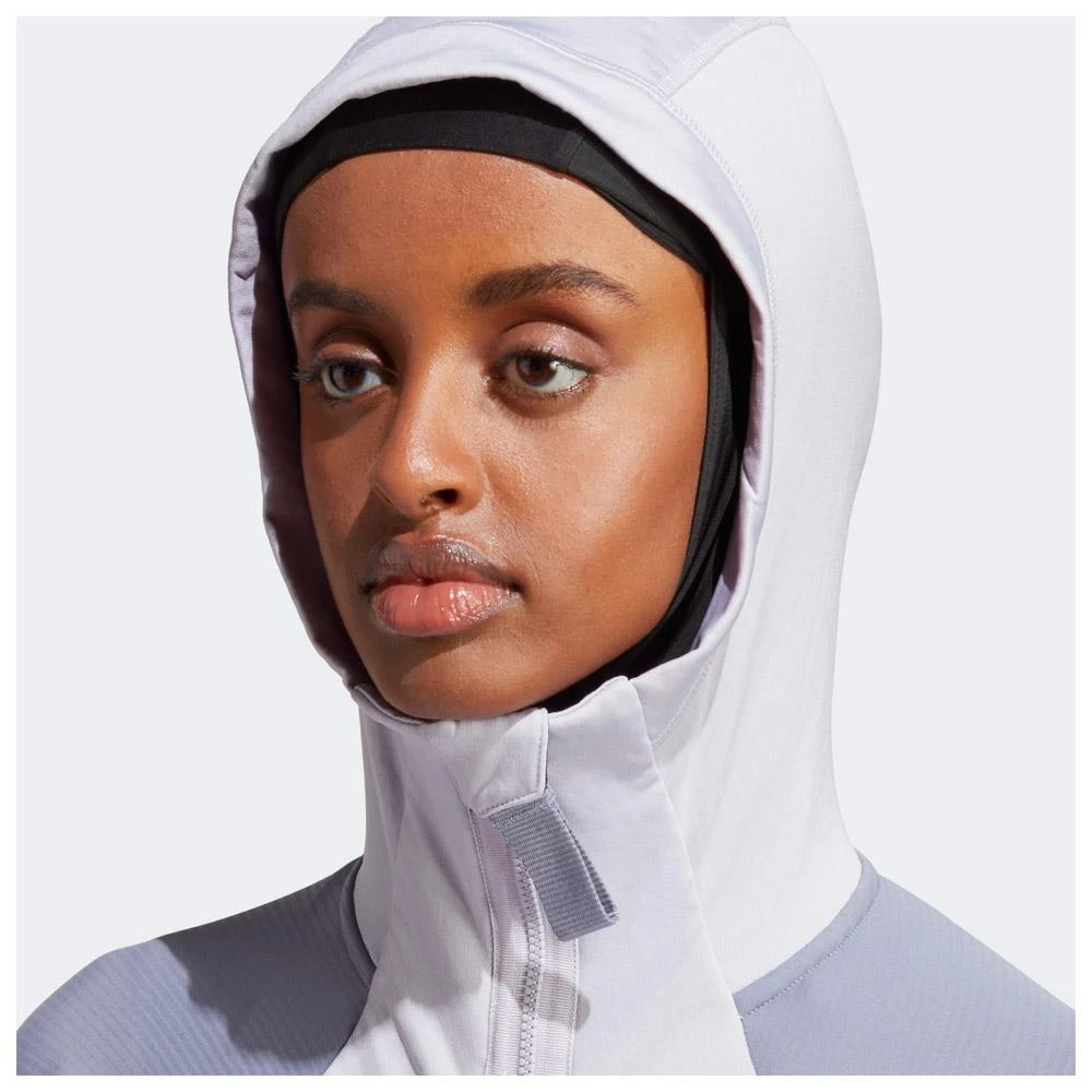 Giacca Da Trekking Adidas W Terrex Flooce Hdj Silver Dawn Silver Violet 5 Giacca Da Trekking Adidas W Terrex Flooce Hdj Silver Dawn Silver Violet - immagine 5