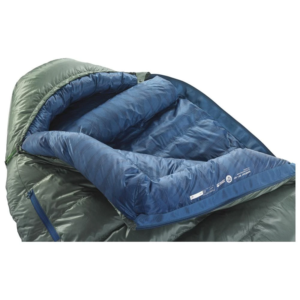 Sacchi A Pelo Thermarest Questar 0°F/-18°C Long Balsam Blue 4 Sacchi A Pelo Thermarest Questar 0°F/-18°C Long Balsam Blue - immagine 4