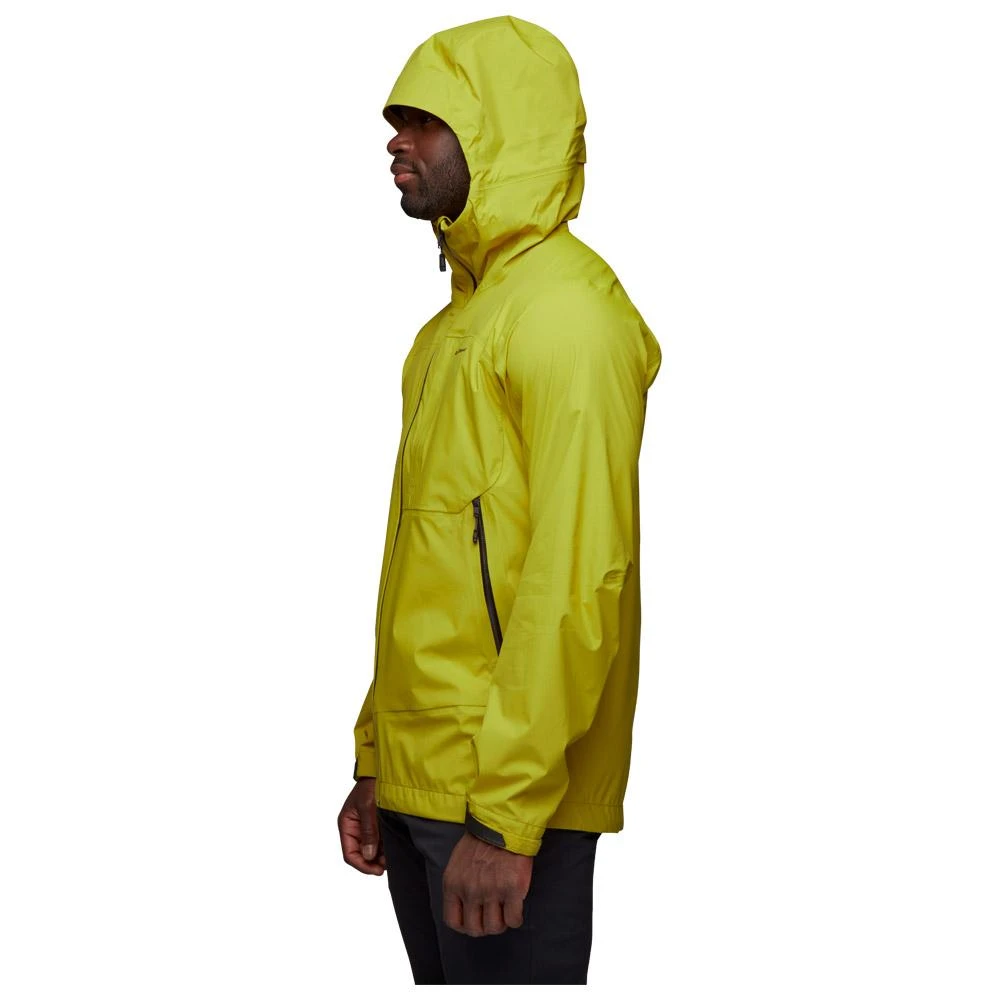 Giacca Da Alpinismo Black Diamond M Highline Stretch Shell Sulphur 2 Giacca Da Alpinismo Black Diamond M Highline Stretch Shell Sulphur - immagine 2