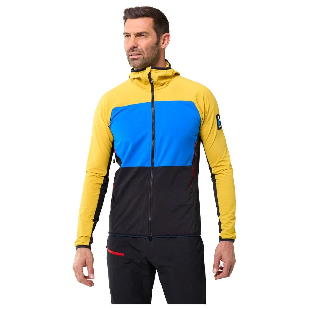 Giacca Da Alpinismo Millet Trilogy Cordura Hoodie Black Mustard 9 Giacca Da Alpinismo Millet Trilogy Cordura Hoodie Black Mustard - immagine 9