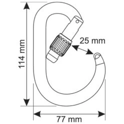 Moschettoni Camp Core Lock -Camp Sconto 162f4c21a45c9d6f11cb05084c1cbd5f5efbd1a9 E22CAMPACC204569 CAMP0589111 10