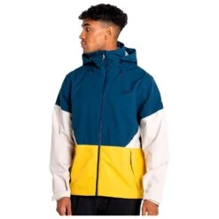Giacca Da Trekking DARE2B Terrain Jacket Moonlight Denim Ceylan Yellow