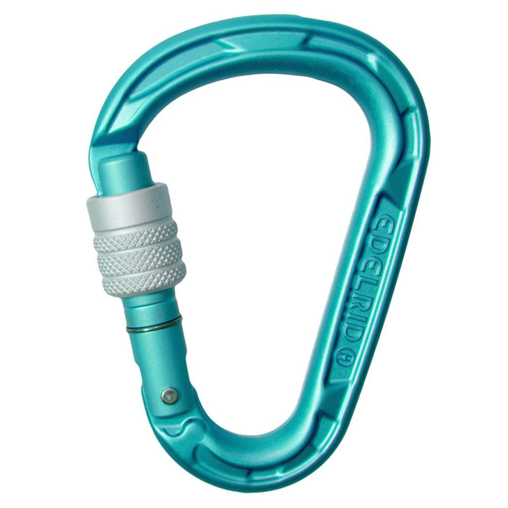 Moschettoni Edelrid Hms Strike Screw Icemint 1 Moschettoni Edelrid Hms Strike Screw Icemint