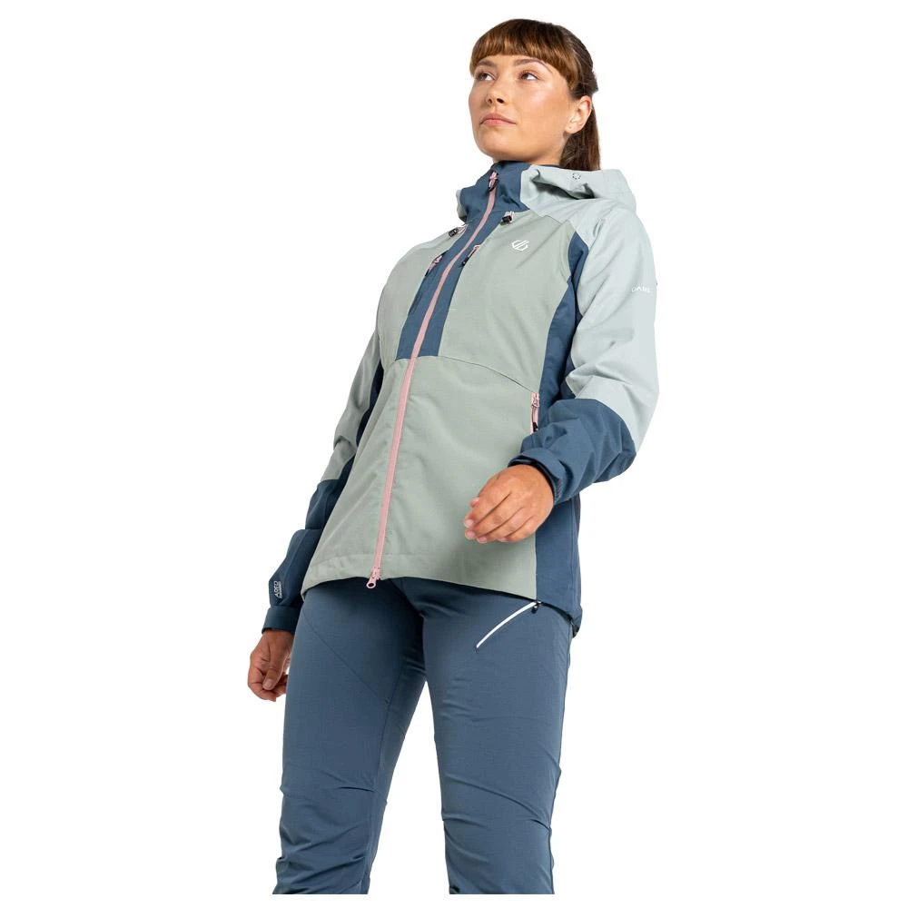 Giacca Da Trekking DARE2B Assuring Jacket Lilypad Green Orion Grey 7 Giacca Da Trekking DARE2B Assuring Jacket Lilypad Green Orion Grey - immagine 7