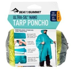 Poncho Da Pioggia Sea To Summit Ultra Sil Nano Tarp-Poncho Lime