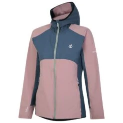 Giacca Da Trekking DARE2B Avidly Softshell Dusky Rose Orion Grey