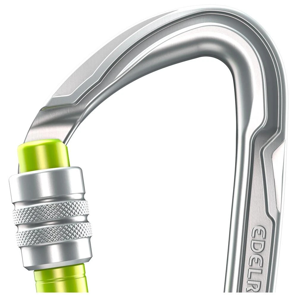 Moschettoni Edelrid Pure Screw III Silver 2 Moschettoni Edelrid Pure Screw III Silver - immagine 2