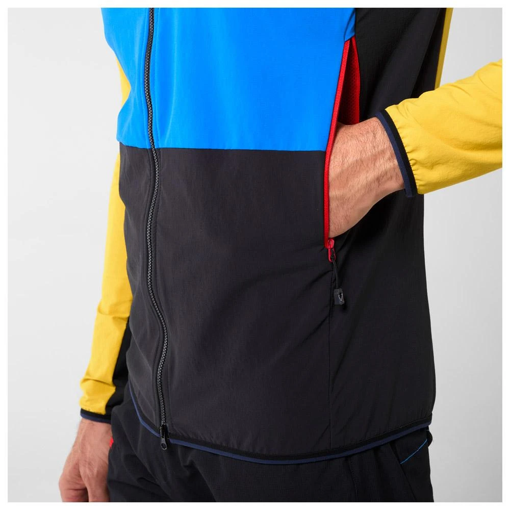 Giacca Da Alpinismo Millet Trilogy Cordura Hoodie Black Mustard 5 Giacca Da Alpinismo Millet Trilogy Cordura Hoodie Black Mustard - immagine 5