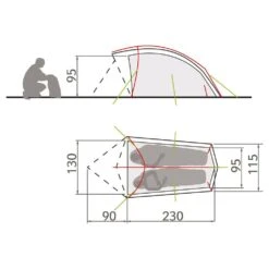 Tende Vaude Taurus 2P Buckeye -Camp Sconto 2210fc78b3ab64bccecb973fad876b1c194dd884 E22VAUDBIV204277 VAUD0524371 905