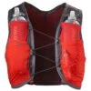 Gilet Da Trail Salomon Active Skin 4 With Flask Fiery Red Ebony