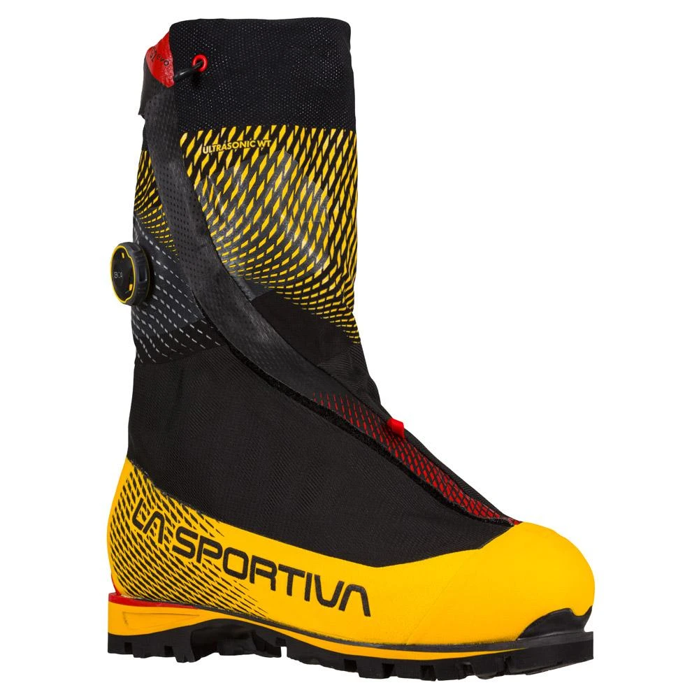Scarponi Da Alpinismo La Sportiva G2 Evo Black Yellow 1 Scarponi Da Alpinismo La Sportiva G2 Evo Black Yellow