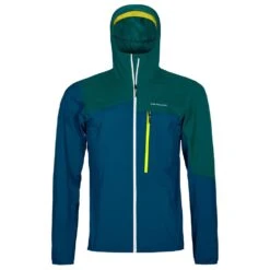 Giacca Da Trekking Ortovox 2.5L Civetta Jacket M Petrol Blue