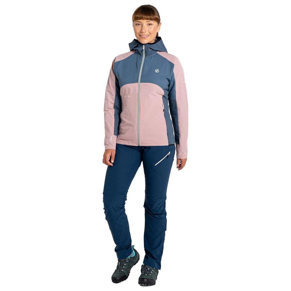 Giacca Da Trekking DARE2B Avidly Softshell Dusky Rose Orion Grey 6 Giacca Da Trekking DARE2B Avidly Softshell Dusky Rose Orion Grey - immagine 6