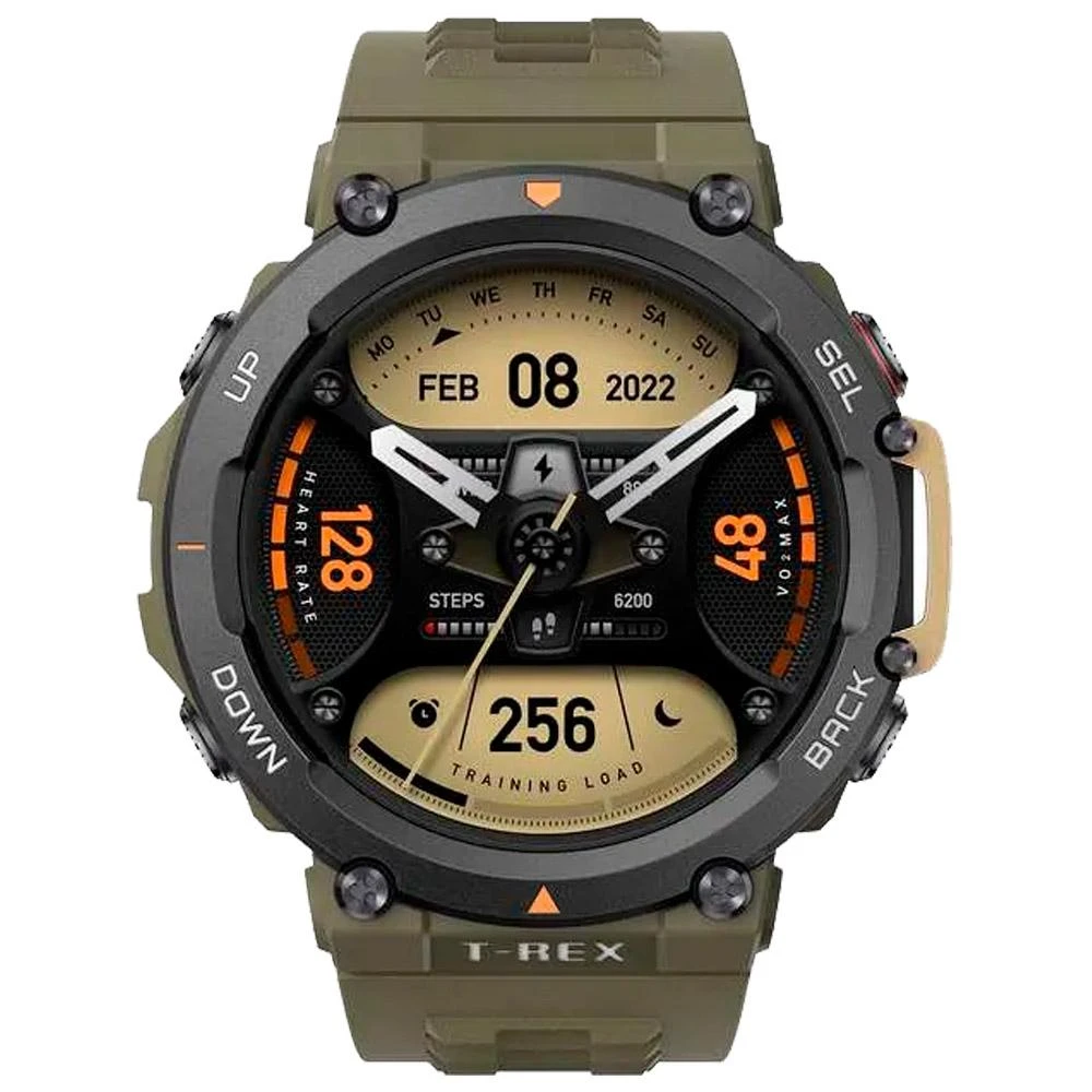 Orologi GPS Amazfit T-Rex 2 Wild Green 2 Orologi GPS Amazfit T-Rex 2 Wild Green - immagine 2