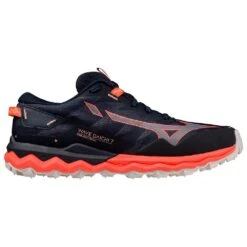Scarpe Da Trail Mizuno Wave Daichi 7 Women Night Sky Quicksilver Hot Coral