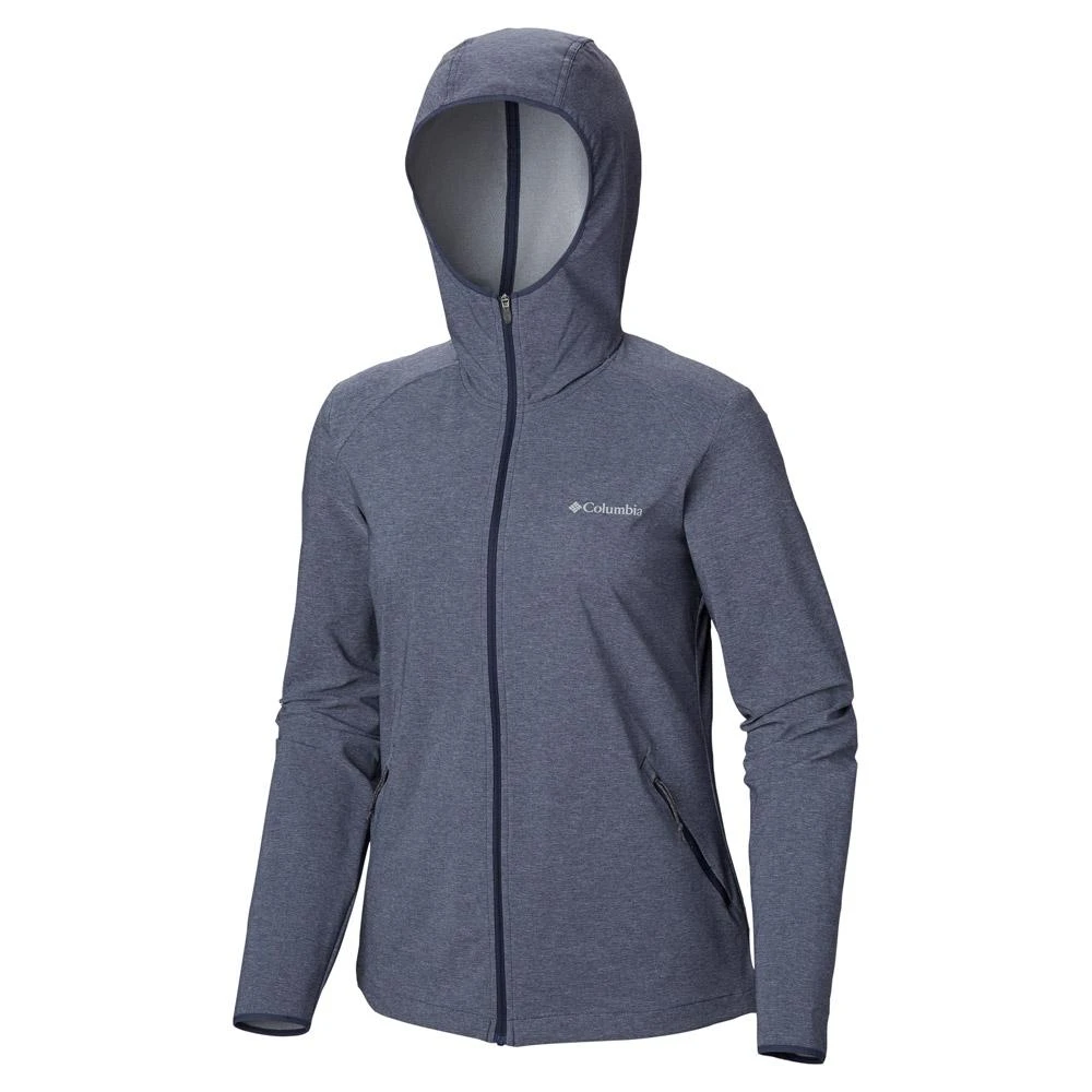 Giacca Da Trekking Columbia W's Heather Canyon Softshell Jacket Nocturnal Heather 2 Giacca Da Trekking Columbia W's Heather Canyon Softshell Jacket Nocturnal Heather - immagine 2