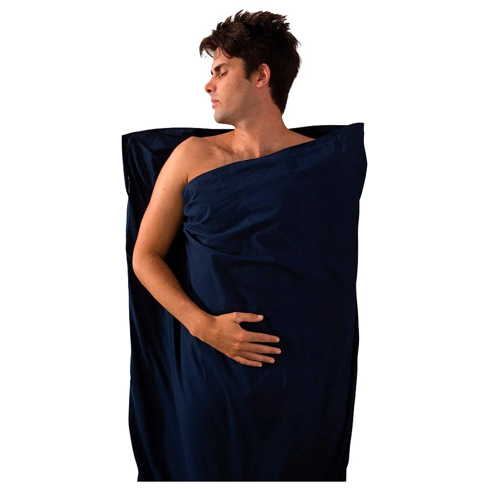 Saccolenzuolo Sea To Summit Sleeping Bag Liner Coton Navy Blue 2 Saccolenzuolo Sea To Summit Sleeping Bag Liner Coton Navy Blue - immagine 2