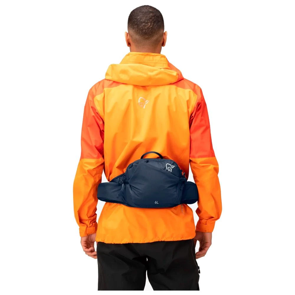 Cintura Da Corsa Norrona Bitihorn 6L Hip Pack Indigo Night 7 Cintura Da Corsa Norrona Bitihorn 6L Hip Pack Indigo Night - immagine 7