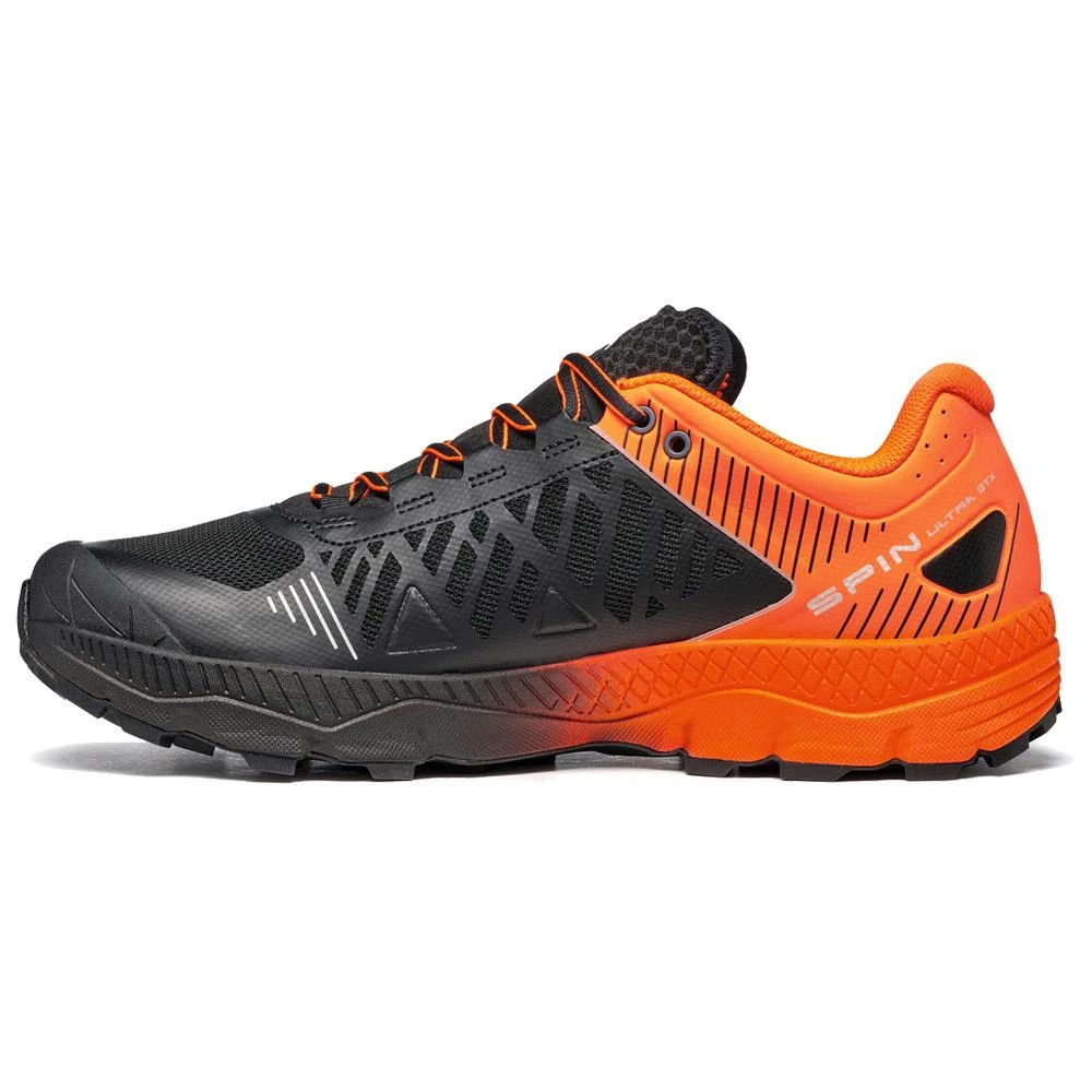Scarpe Da Trail Scarpa Spin Ultra Gtx Orange Fluo Black 2 Scarpe Da Trail Scarpa Spin Ultra Gtx Orange Fluo Black - immagine 2