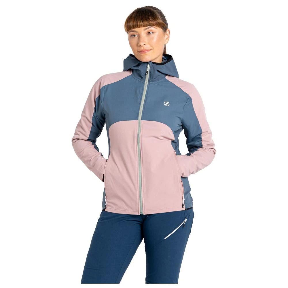 Giacca Da Trekking DARE2B Avidly Softshell Dusky Rose Orion Grey 4 Giacca Da Trekking DARE2B Avidly Softshell Dusky Rose Orion Grey - immagine 4