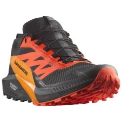 Scarpe Da Trail Salomon Sense Ride 5 Gtx Black Scarlet Ibis Turmeric -Camp Sconto 37dff13e472c2e96869740d2464f1b8273918735 E23SALOCHA3362705 4