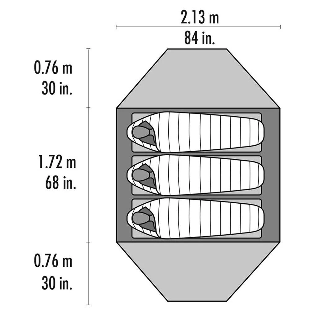 Tende Msr Gear Elixir 3 Green 5 Tende Msr Gear Elixir 3 Green - immagine 5