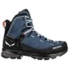 Scarpe Escursionismo Salewa Mtn Trainer 2 Mid Gtx W Dark Denim Black