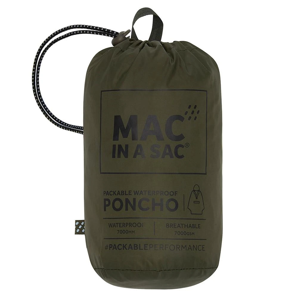 Poncho Da Pioggia MAC IN A SAC Mias Poncho Kakhi 2 Poncho Da Pioggia MAC IN A SAC Mias Poncho Kakhi - immagine 2