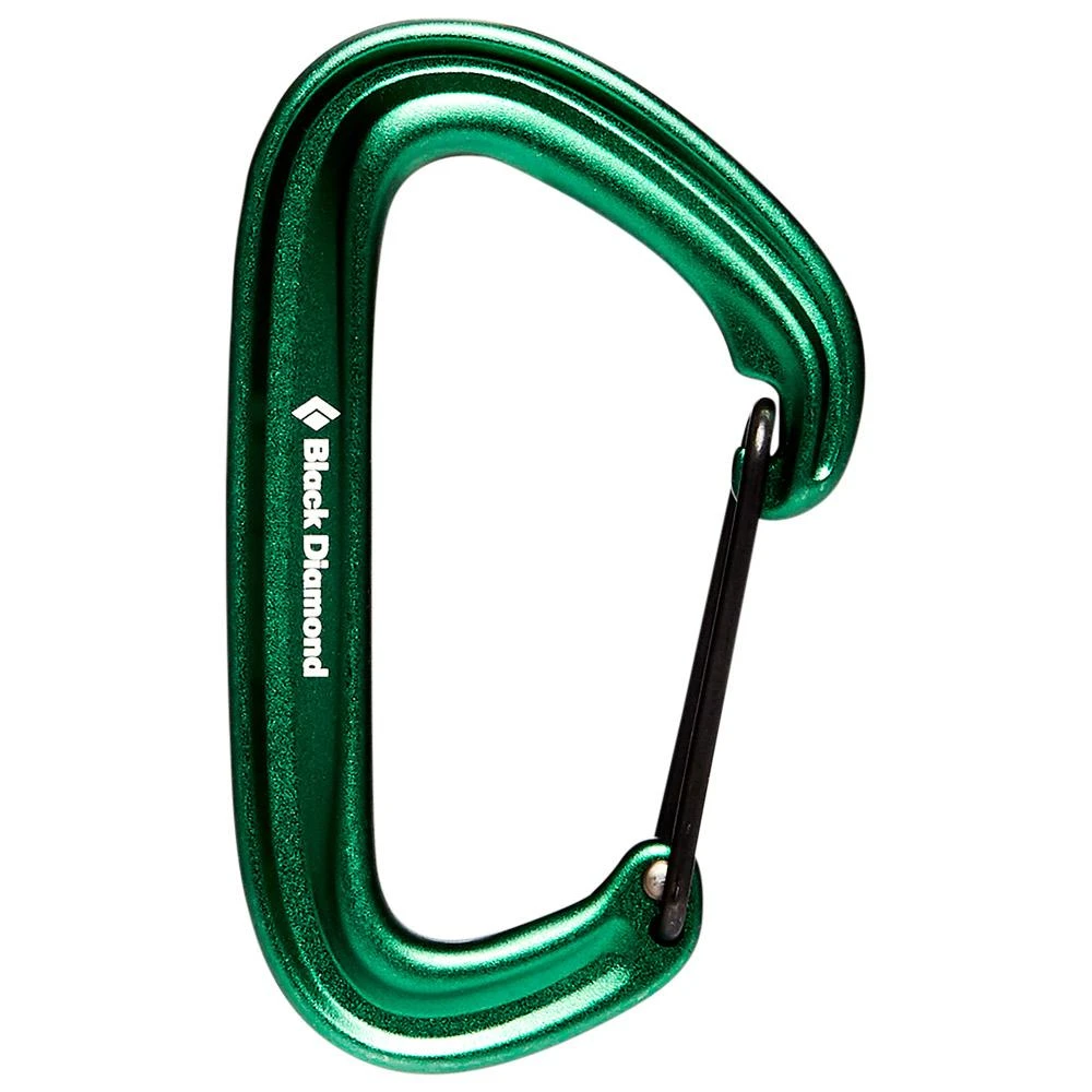 Moschettoni Black Diamond Litewire Carabiner Green 1 Moschettoni Black Diamond Litewire Carabiner Green