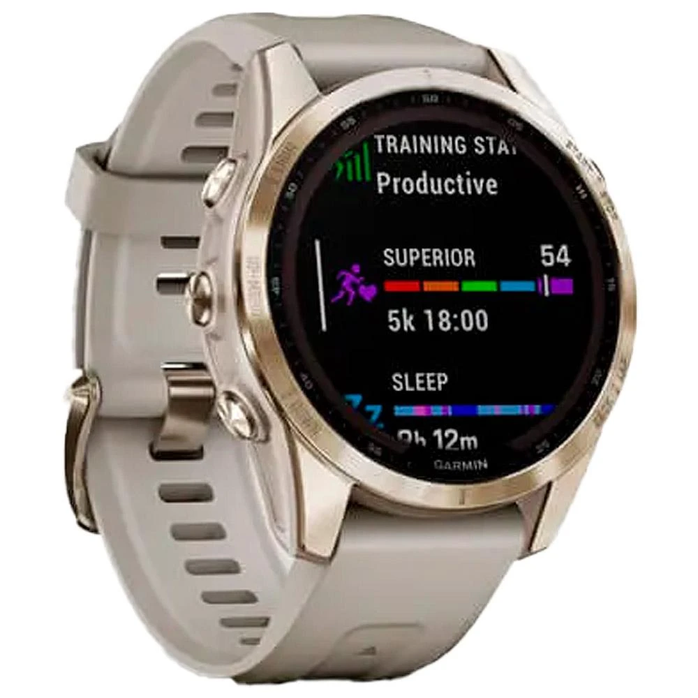Orologi GPS Garmin Fenix 7S Sapphire Solar Edition Cream Light Gold Titan 11 Orologi GPS Garmin Fenix 7S Sapphire Solar Edition Cream Light Gold Titan - immagine 11