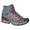 Scarpe Escursionismo La Sportiva Ultra Raptor II Mid Woman Gtx Slate Sorbet