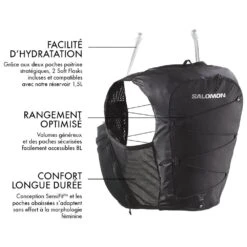 Gilet Da Trail Salomon Active Skin 8 Wmn With Flask Black Black -Camp Sconto 4ca22181ade35b17cddfb0970b02df523b0f01a5 E23SALOACC3376322 9