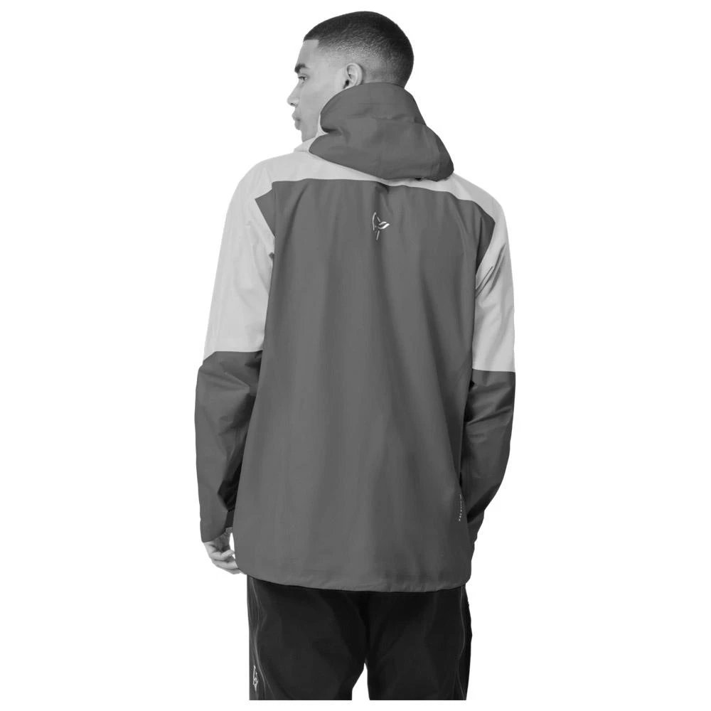 Giacca Da Trekking Norrona Falketind Gore-Tex Paclite Jkt M's Sulphur-Blue Fog 4 Giacca Da Trekking Norrona Falketind Gore-Tex Paclite Jkt M's Sulphur-Blue Fog - immagine 4