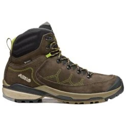 Scarpe Escursionismo Asolo Falcon Evo Nbk GV Darkbrown Lime