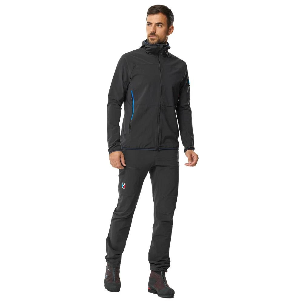 Giacca Da Alpinismo Millet Trilogy Cordura Hoodie Black 4 Giacca Da Alpinismo Millet Trilogy Cordura Hoodie Black - immagine 4