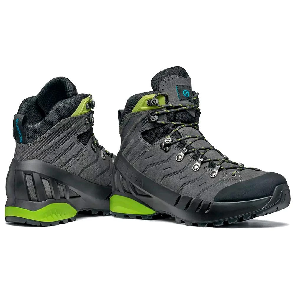 Scarpe Escursionismo Scarpa Cyclone S Gtx Shark Lime 3 Scarpe Escursionismo Scarpa Cyclone S Gtx Shark Lime - immagine 3