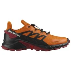 Scarpe Da Trail Salomon Supercross 4 Marmalade Black Biking Red