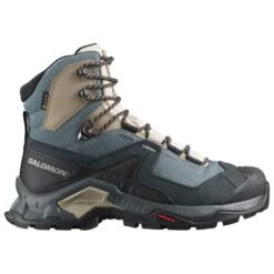 Scarpe Trekking E Montagna Salomon Quest Element GTX W Ebony Rainy Day Stormy Weather