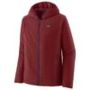 Giacca Da Trekking Patagonia M Nano-Air Light Hybrid Hoody Wax Red