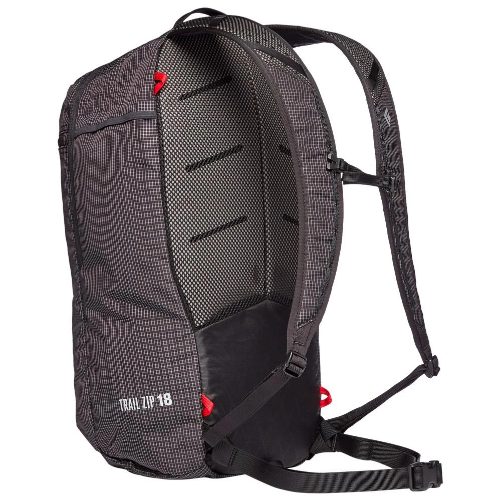 Zaino Black Diamond Trail Zip 18 Pack Black 2 Zaino Black Diamond Trail Zip 18 Pack Black - immagine 2