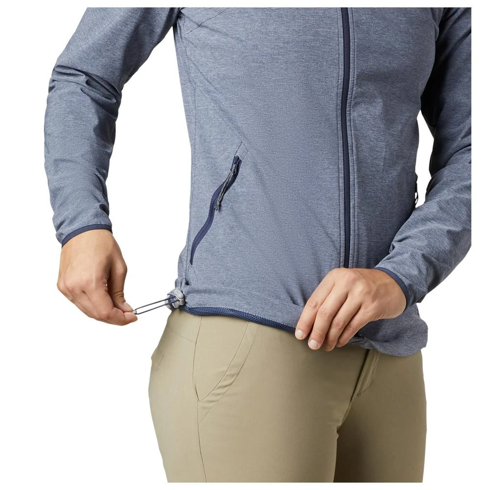 Giacca Da Trekking Columbia W's Heather Canyon Softshell Jacket Nocturnal Heather 4 Giacca Da Trekking Columbia W's Heather Canyon Softshell Jacket Nocturnal Heather - immagine 4