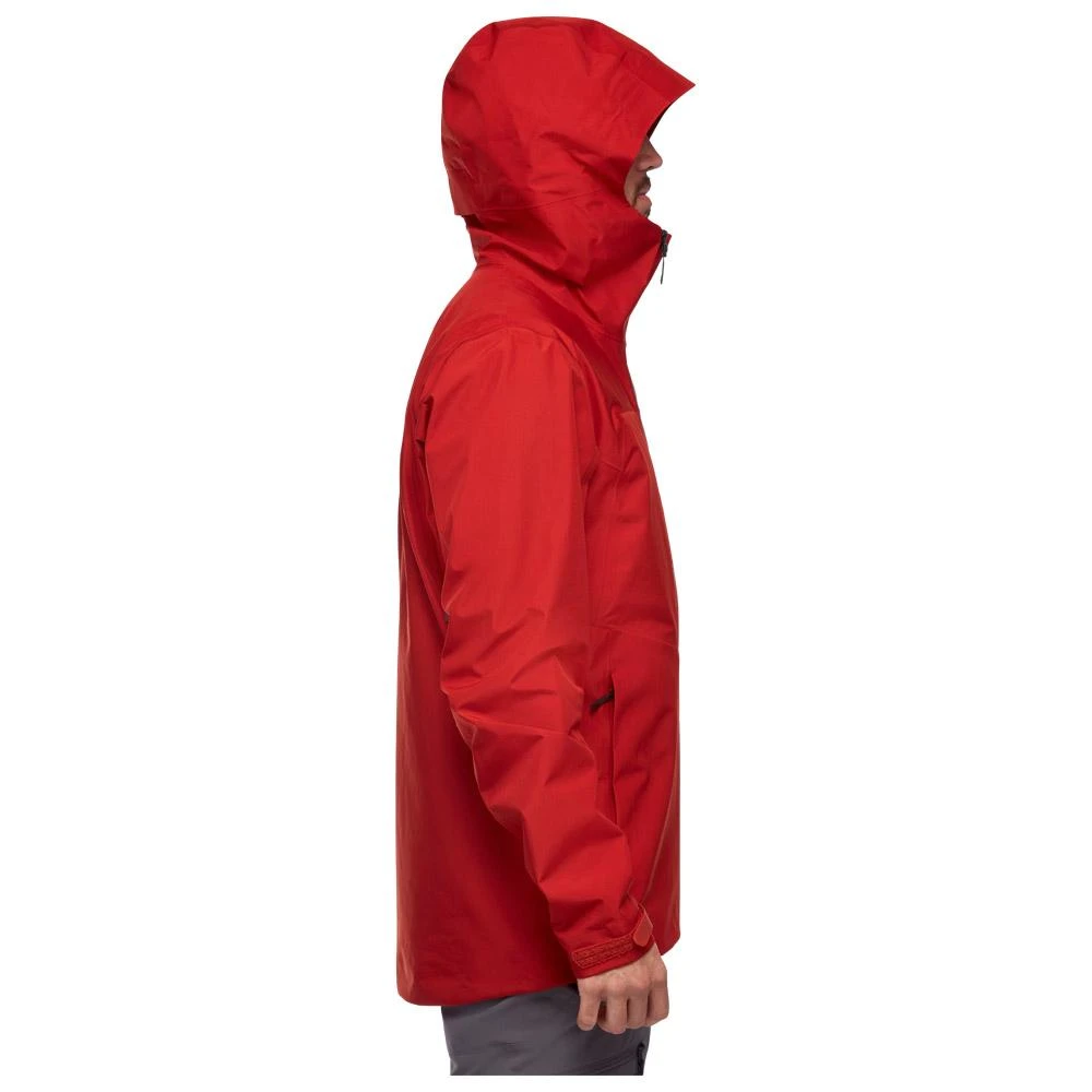Giacca Da Trekking Black Diamond M Liquid Point Shell Red Rock 2 Giacca Da Trekking Black Diamond M Liquid Point Shell Red Rock - immagine 2