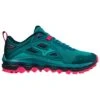 Scarpe Da Trail Mizuno Wave Mujin 8 Wos Kayaking Lagoon Pink Peacock