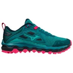 Scarpe Da Trail Mizuno Wave Mujin 8 Wos Kayaking Lagoon Pink Peacock